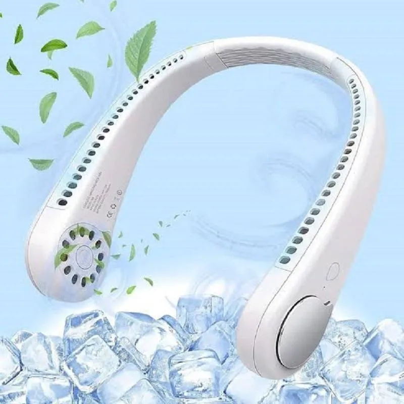 Portable Bladeless Rechargeable Neck Fan