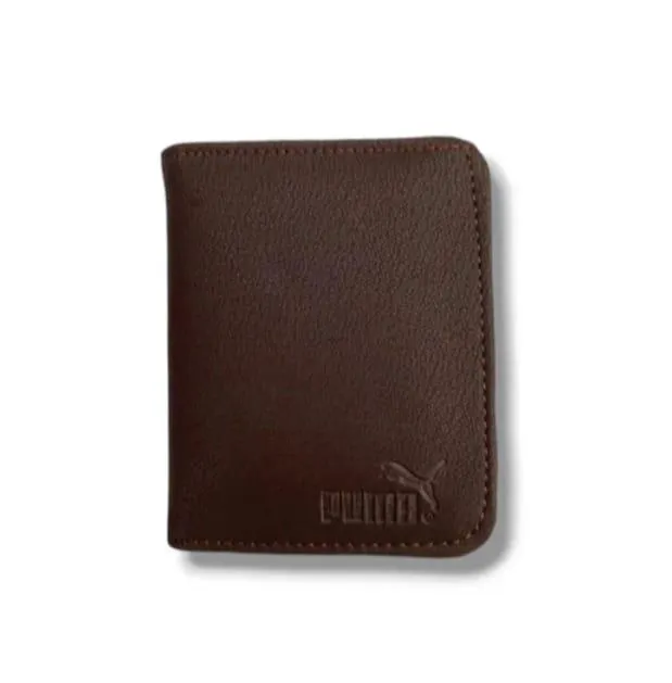 Premium Leather Wallet for Men Brown with 3 Card Slots
